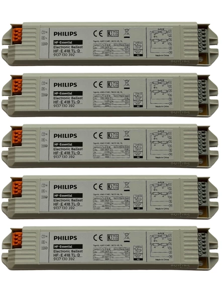 Philips Hf-E 4X18W Elektronik Balast (5 Adet)