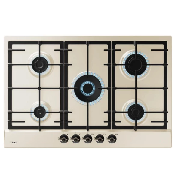 Teka GSC 75330 RBC VN 70cm Country 5 Gözlü Krem Ankastre Ocak - 3