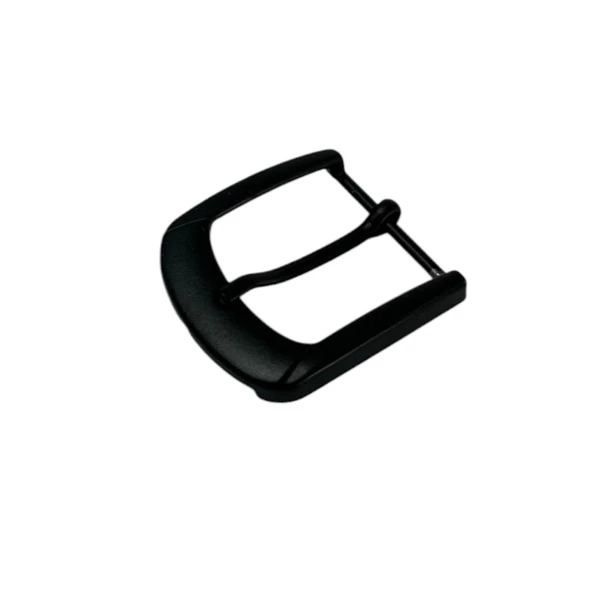 Kemer Tokası 3,5 cm Siyah Boyalı Hafif Ürün (Leathercraft, Deri Hobi) - 2