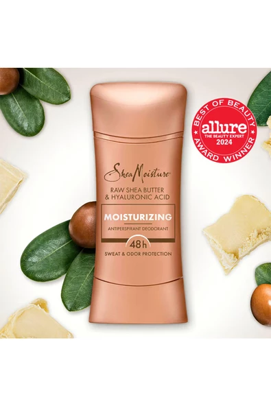 Shea Moisture Raw Shea Butter & Hyaluronic Acid Moisturizing Antiperspirant Stick Deodorant 74GR - 3