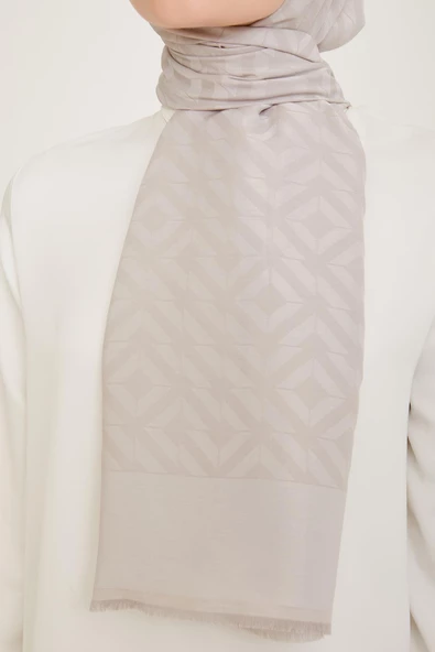 Armine S00OA04443634860 Trend Pera Şal 1 - Resim 2