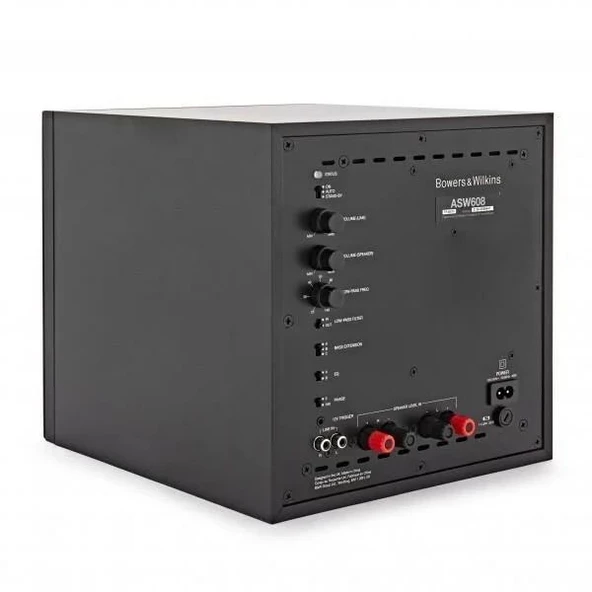 Bowers & Wilkins ASW608 8" Aktif Subwoofer Siyah - 2