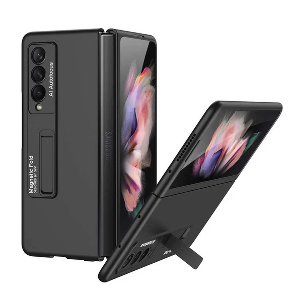 Samsung Galaxy Z Fold 3 Kılıf Zore Z-Stand Kılıf