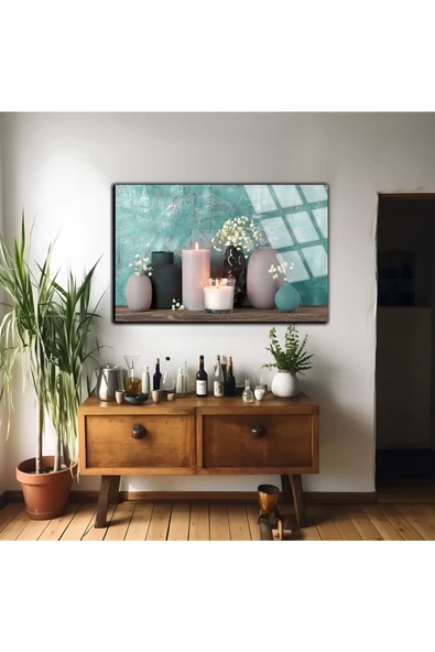 Harikabirev HARİKABİREV|KIRILMAZ CAM (TEMPERLİ) MUR DEKORLARI TABLOSU 04 |TMTEKLİ - 2