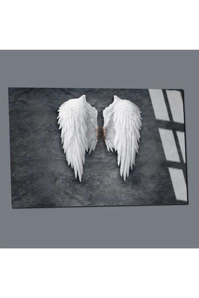 Harikabirev HARİKABİREV|KIRILMAZ CAM (TEMPERLİ) BEYAZ KANAT TABLOSU |TMTEKLİ - Resim 3