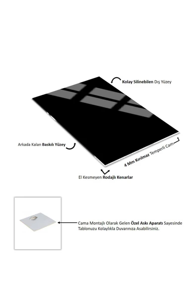 Harikabirev HARİKABİREV|KREM-GOLD-YEŞİL RENK SOYUT SOFT YAPRAK KOMBİN |ÇERÇEVELİ CAM TABLO 3LÜ DİKEY ürün görseli