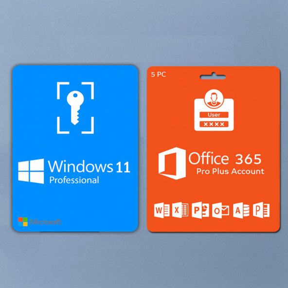 Windows 11 Pro ve Office 365 Pro Plus 32-64 Bit Türkçe Destekli