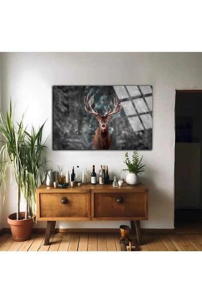 Harikabirev HARİKABİREV|KIRILMAZ CAM (TEMPERLİ) GEYİK TABLOSU 01 |TMTEKLİ - Resim 2