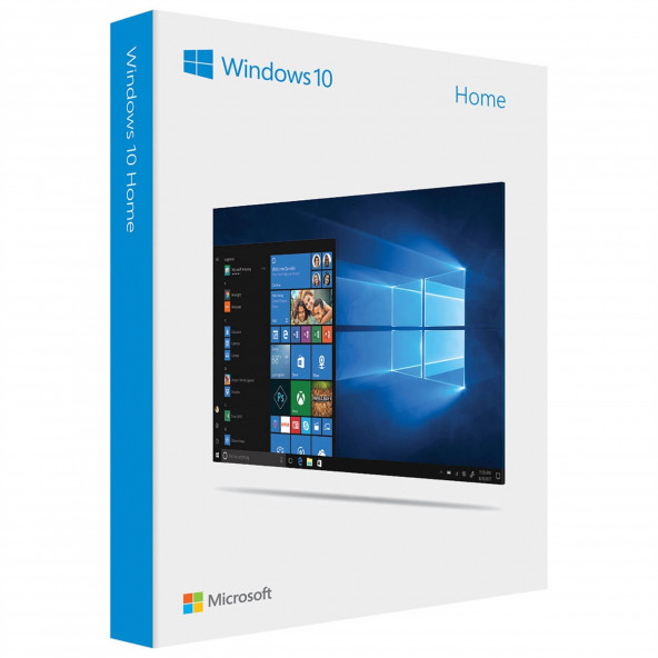 Windows 10 Home 32-64 Bit Destekli Türkçe-İngilizce Global RETAIL Lisans Anahtarı