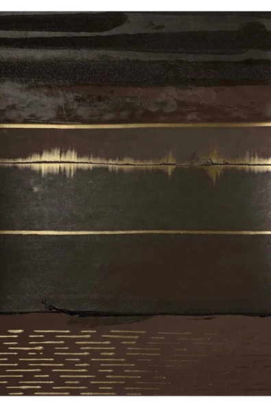 Harikabirev HARİKABİREV|MAVİ-KAHVE-GRİ SOYUT KOMBİNİ |ÇERÇEVELİ CAM TABLO  3LÜ DİKEY - Resim 4