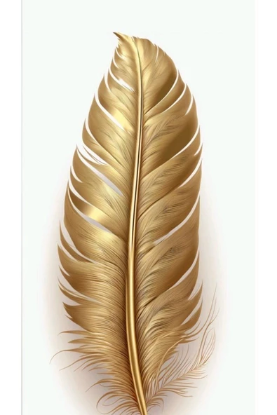 Harikabirev HARİKABİREV|BEYAZ-GOLD YAPRAK-ÇİÇEK KOMBİN 01 |ÇERÇEVELİ CAM TABLO  3LÜ DİKEY - Resim 4