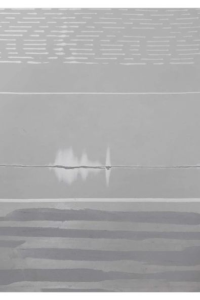 Harikabirev HARİKABİREV|MAVİ-KAHVE-GRİ SOYUT KOMBİNİ |ÇERÇEVELİ CAM TABLO  3LÜ DİKEY - Resim 2