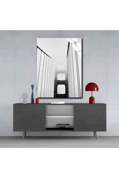 Harikabirev HARİKABİREV|KIRILMAZ CAM (TEMPERLİ) SİSLİ KÖPRÜ TABLOSU 01 |TMTEKLİ - Resim 3