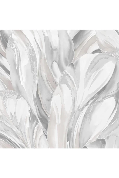 Harikabirev HARİKABİREV|BEYAZ-KREM SOYUT KOMBİN 01 |ÇERÇEVELİ CAM TABLO  3LÜ DİKEY - Resim 4