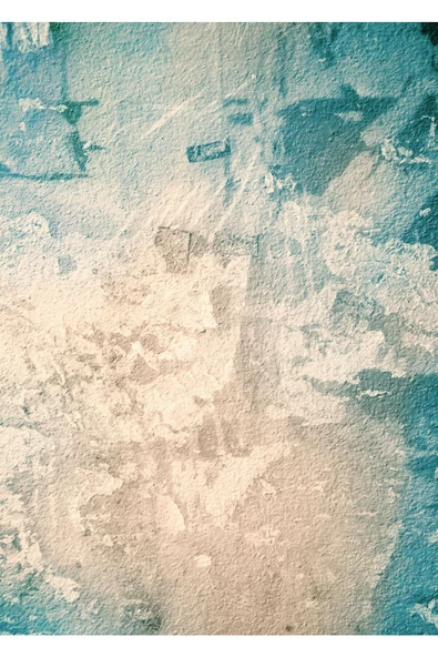 Harikabirev HARİKABİREV|MAVİ-YEŞİL PLAK/SOYUT KOMBİN |ÇERÇEVELİ CAM TABLO 3LÜ DİKEY - 3