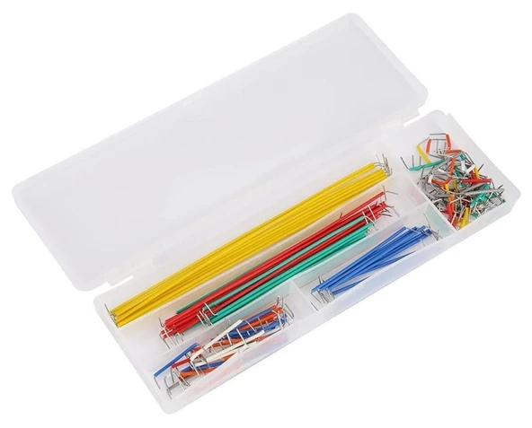 Kutulu Breadboard Power Jumper Kablo Kiti Adaptörlü Elektronik Deney Seti - 6