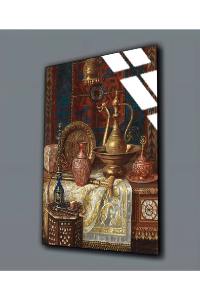 Harikabirev HARİKABİREV|KIRILMAZ CAM (TEMPERLİ) ANTİK EŞYALAR TABLOSU 01 |TMTEKLİ ürün görseli