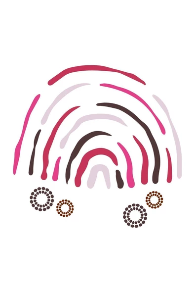 Harikabirev HARİKABİREV|ÇOCUK ODASI İÇİN BOHEM DEKORATİF KOMBİN 10|AHŞAP ÇERÇEVELİ 3LÜ MDF TABLO - Resim 2