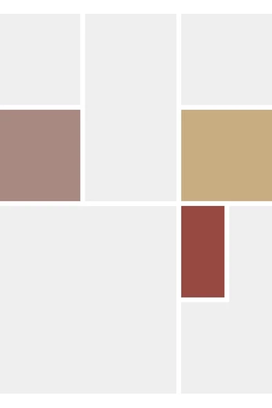 Harikabirev HARİKABİREV|GRİ-KIRMIZI DESENLİ SOYUT KOMBİNİ 01 |ÇERÇEVELİ CAM TABLO  2Lİ DİKEY - Resim 3