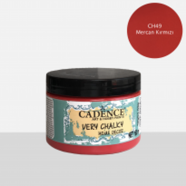 CH49 Mercan Kırmızı 150ML Very Chalky Home Decor