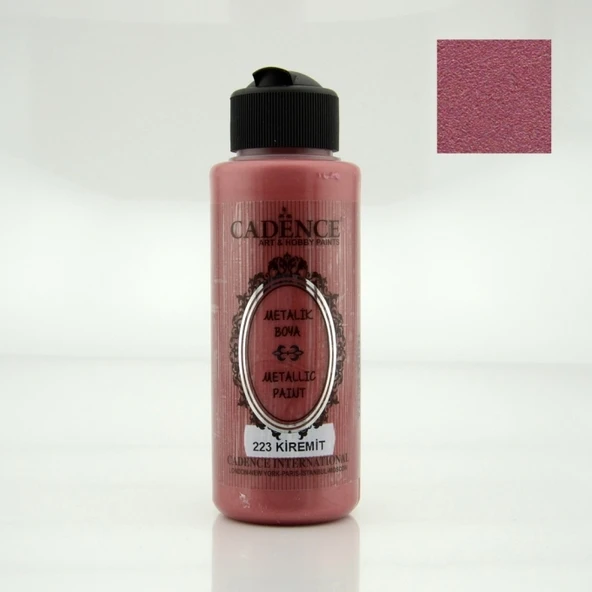 223 Terracotta 120ML Metalik Boya