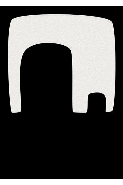 Harikabirev HARİKABİREV|SİYAH-BEYAZ SOYUT ABSTRACT KOMBİN 05 |ÇERÇEVELİ CAM TABLO 3LÜ DİKEY - Resim 2