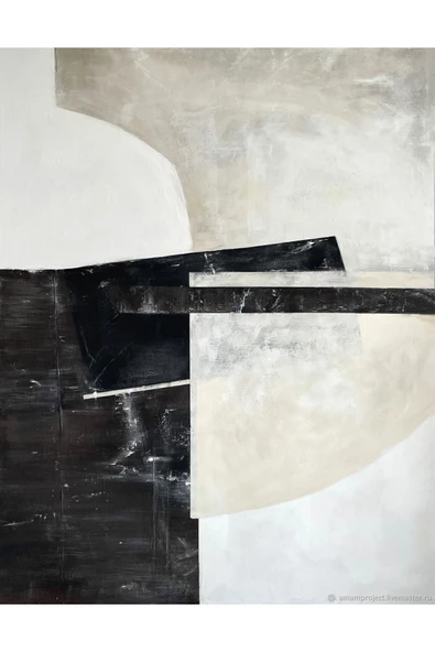 Harikabirev HARİKABİREV|GRİ-GOLD-KREM SOYUT ABSTRACT KOMBİN 6 |ÇERÇEVELİ CAM TABLO 3LÜ DİKEY - 2