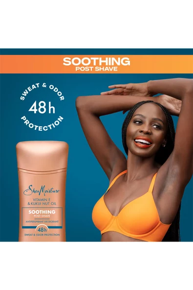 Shea Moisture Vitamin E & Kukui Nut Oil Antiperspirant Stick Deodorant 74GR - 8