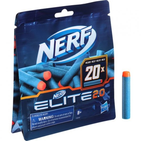 Nerf Elite 2.0 Dart Yedek Paket 20 Li (Kmp) F0040