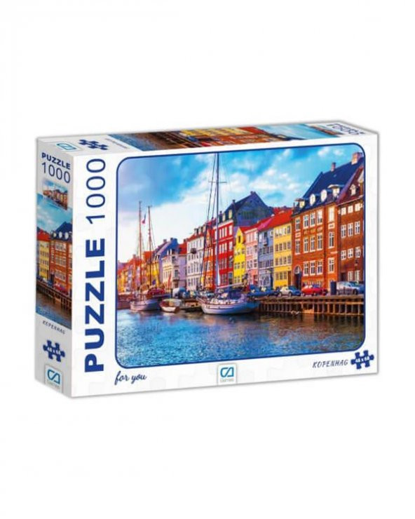 Kopenhag 1000 Parça Puzzle