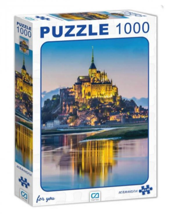 Normandiya 1000 Parça Puzzle