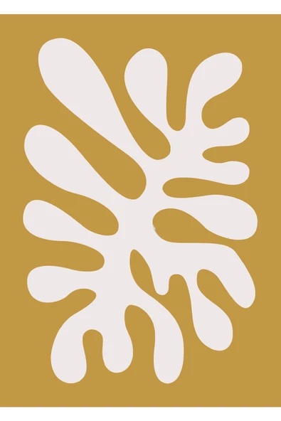 Harikabirev HARİKABİREV|SARI-BEYAZ SOYUTVMODELİ |ÇERÇEVELİ TEMPERLİ CAM TABLO TEKLİ DİKEY - Resim 2