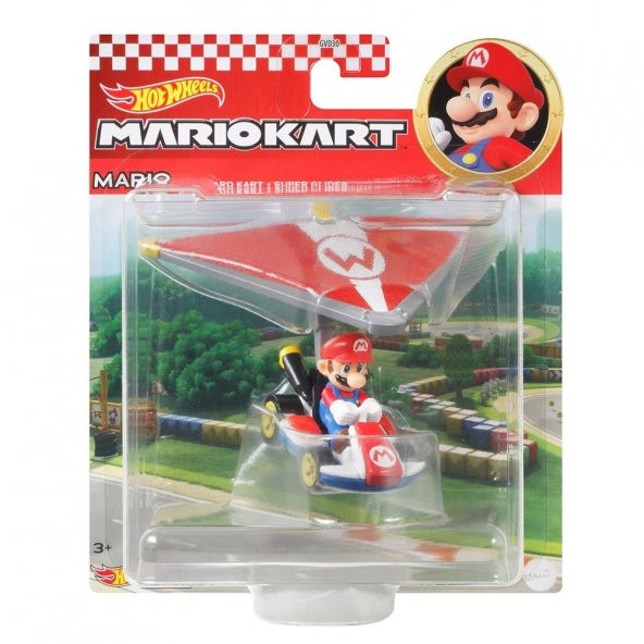 Hot Wheels Marıo Kart Planörlü Araçlar GVD30