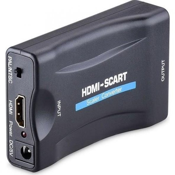 PrimeX PX-5110 1080P Full HD Scart To HDMI Görüntü Çevirici AC Converter