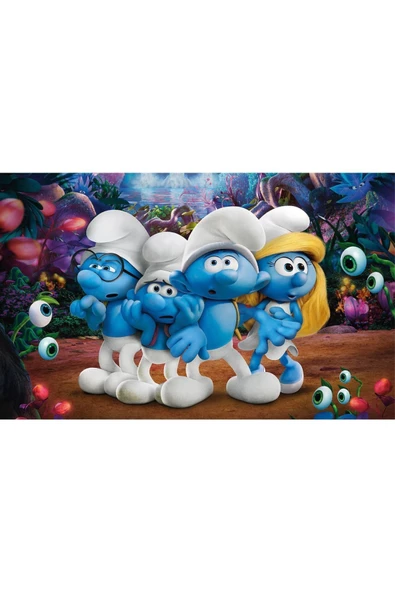 Harikabirev Hari?kabi?rev|mavi?-kirmizi-sari Şi?ri?nler Tablosu 4 |tekli? Çerçevesi?z Yatay Kanvas Tablo - Resim 3