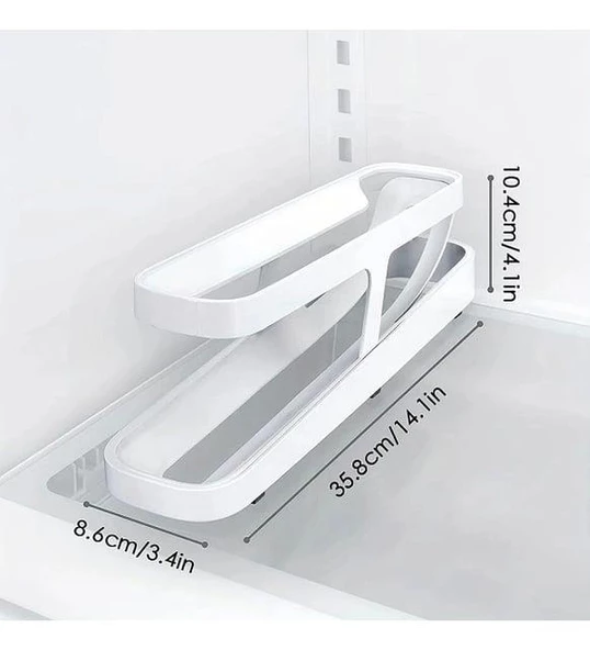 2 Katlı Otomatik Buzdolabı Yumurta Standı - 3