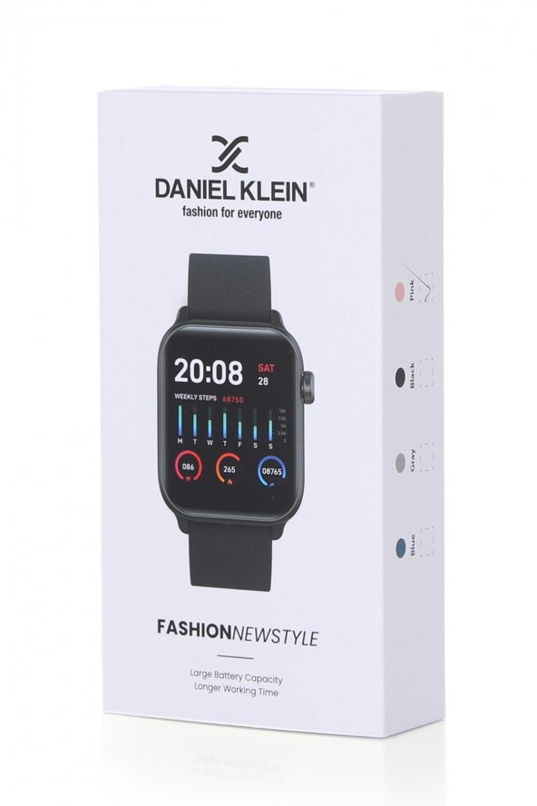 Daniel Klein Smart Watch Pembe Spor Kordon Saat DKW37-03 - 10