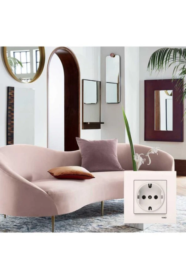 Viko Karre Krem 1 Li Çerçeve - Resim 3