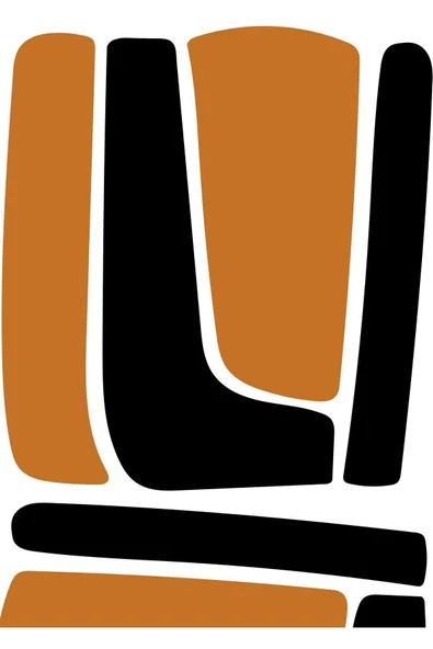 Harikabirev HARİKABİREV|SİYAH-TURUNCU-BEYAZ SOYUT ABSTRACT KOMBİN 01 |ÇERÇEVELİ TEMPERLİ CAM TABLO 3LÜ YATAY - Resim 4