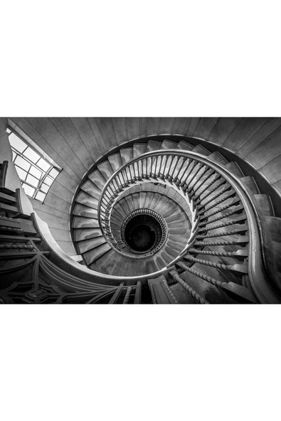 Harikabirev HARİKABİREV|GRİ-SİYAH-SPIRAL SOYUT ABSTRACT KOMBİN 01 |ÇERÇEVELİ TEMPERLİ CAM TABLO 3LÜ YATAY - Resim 2