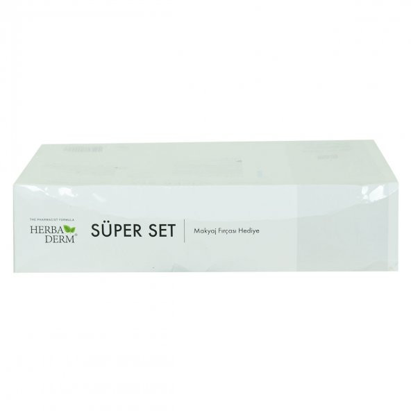 HerbaDerm Süper Set Superserum Aha-Peeling 30 ML + Saf Vitamin C 30 ML + Hediye Makyaj Fırçası - 3