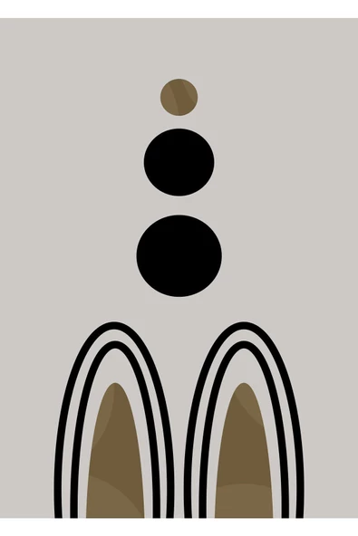 Harikabirev HARİKABİREV|YEŞİL-SİYAH VEKTÖREL KOMBİN |ÇERÇEVELİ CAM TABLO 3LÜ DİKEY - Resim 3