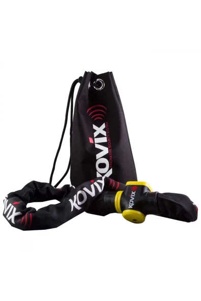 KOVIX Kcl12-150 Alarmlı Zincir Kilit - 2