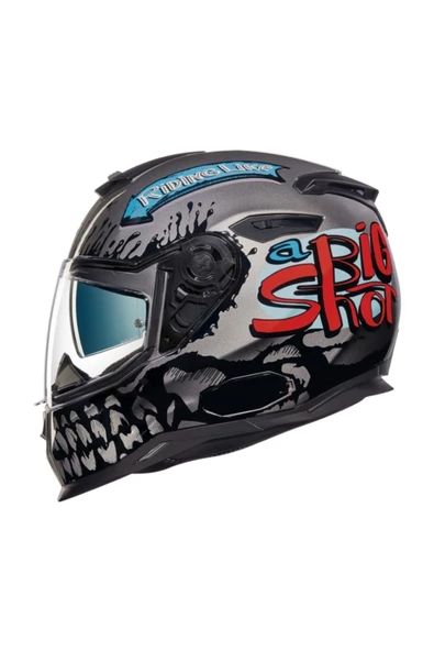 Nexx Sx.100 Bıg Shot Grı Kask Xl