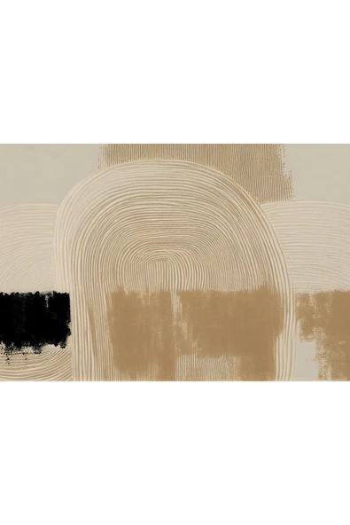 Harikabirev HARİKABİREV|BEJ-GOLD-BEYAZ ÇİÇEK KOMBİNİ|ÇERÇEVELİ TEMPERLİ CAM TABLO 3LÜ YATAY - Resim 3