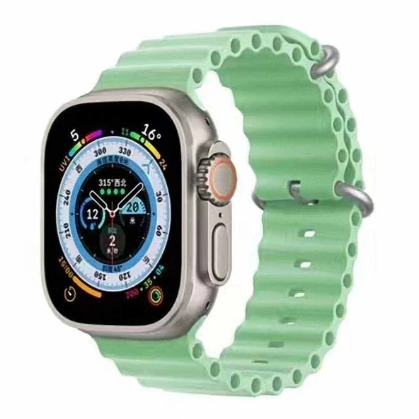 Apple Watch Ultra 49mm Zore KRD-75 Silikon Kordon Saat Değildir. Lyon Tech