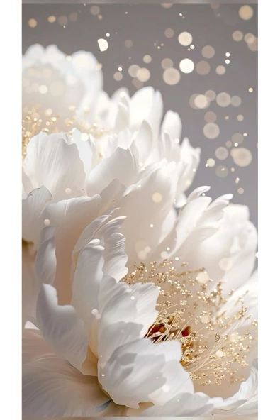 Harikabirev HARİKABİREV|ÖZEL SOFT ÇİÇEK YAPRAK KOMBİNİ 4 YENİ|ÇERÇEVELİ CAM TABLO  2Lİ DİKEY - Resim 2