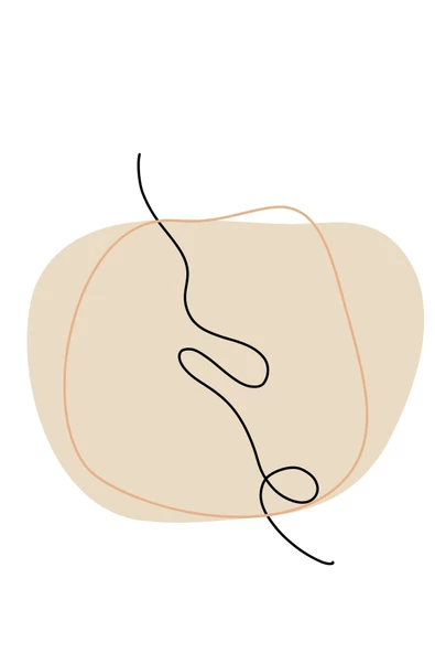 Harikabirev HARİKABİREV|KREM TONLU MİNİMALİST SOYUT KOMBİN|ÇERÇEVELİ CAM TABLO 3LÜ DİKEY - Resim 2