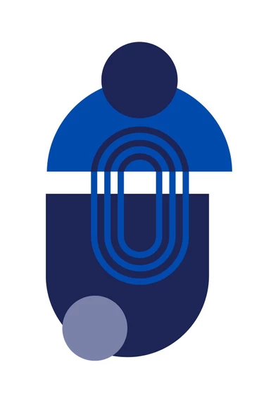 Harikabirev HARİKABİREV|LACİVERT TONLAR SOYUT BOHEM SETİ |ÇERÇEVELİ CAM TABLO 3LÜ DİKEY - Resim 3