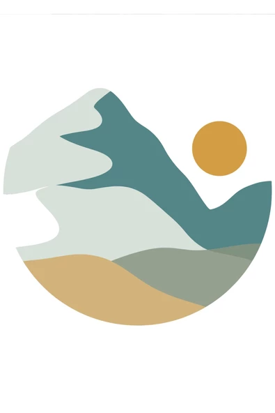 Harikabirev HARİKABİREV|SOFT PEMBE-MAVİ BOHEM KOMBİNİ|ÇERÇEVELİ CAM TABLO 3LÜ DİKEY - Resim 3